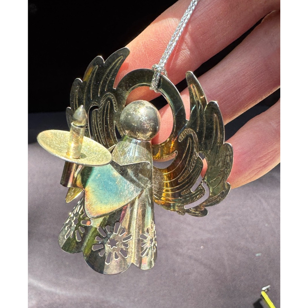 Godinger Silver Art Angel Christmas Ornament Musical Angel -OR3 - Picture 9 of 10